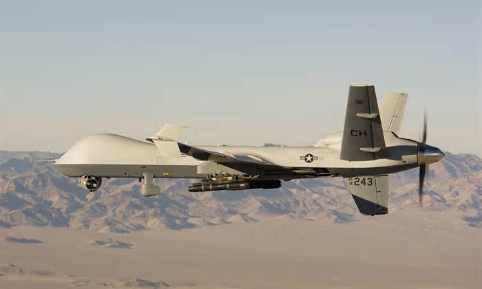 UAV Mỹ quần lượn trên Dải Gaza