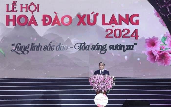 Rực rỡ Lễ hội Hoa đào xứ Lạng 2024