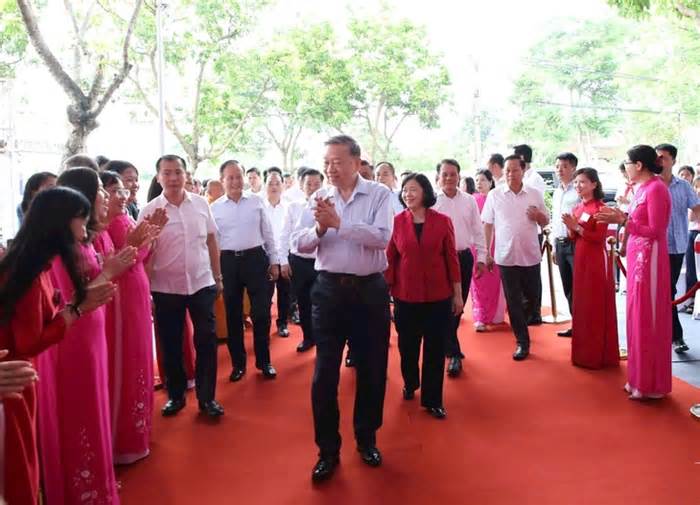Tổng Bí thư Tô Lâm dự lễ khởi công đền thờ Đức vua Ngô Quyền