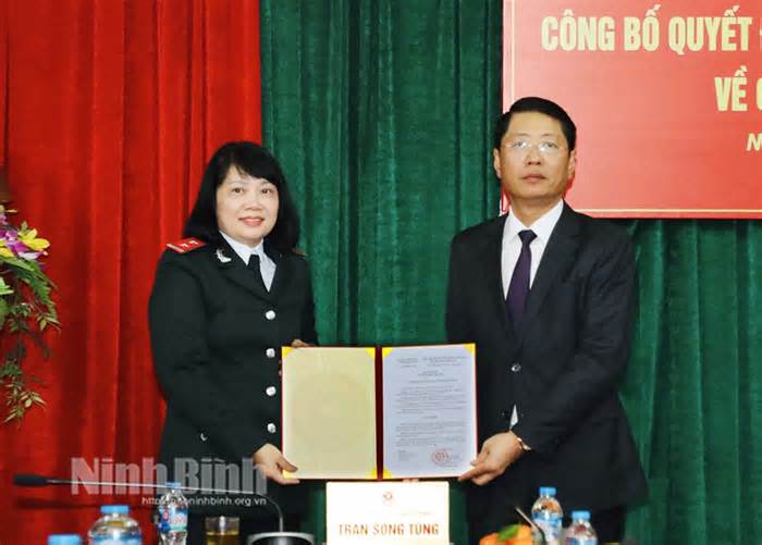 Ninh Bình bổ nhiệm nữ Phó Chánh Thanh tra