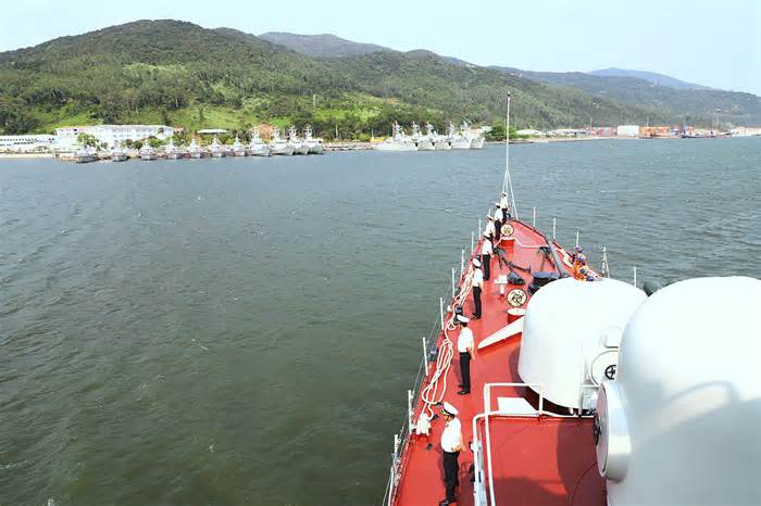 Tàu tuần tiễu săn ngầm Việt Nam kết thúc hành trình tham gia diễn tập MILAN 2024