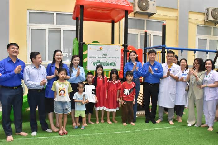 Hội đồng Đội Trung ương tặng khu vui chơi cho thiếu nhi tại Hà Tĩnh