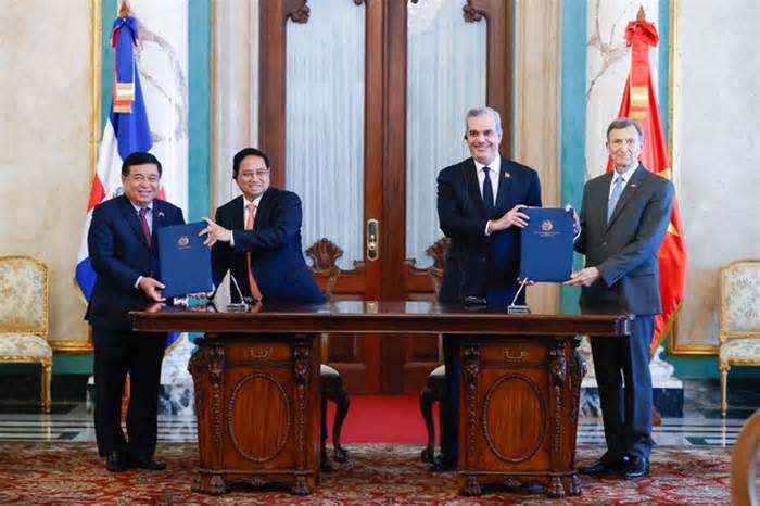 Thủ tướng Phạm Minh Chính: Việt Nam và Cộng hòa Dominica đang ở thời điểm 'có tính chất lịch sử'