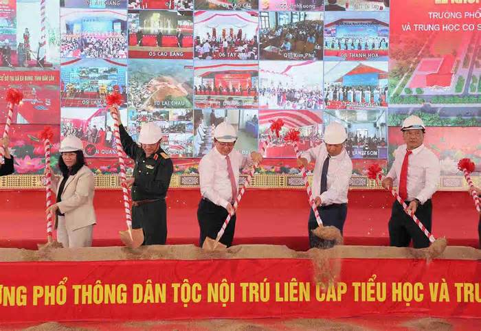 Xây dựng thêm trường nội trú tại Đắk Lắk mở ra tương lai cho học sinh vùng sâu