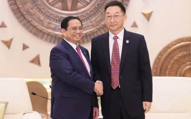 Thủ tướng tiếp Bí thư Đảng ủy Khu tự trị dân tộc Choang Quảng Tây