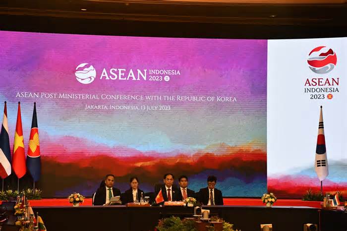 Bộ trưởng Bùi Thanh Sơn đồng chủ trì Hội nghị ASEAN-Hàn Quốc