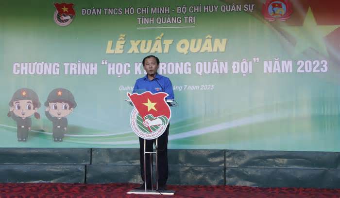 Tuổi trẻ Quảng Trị với Học kỳ trong quân đội