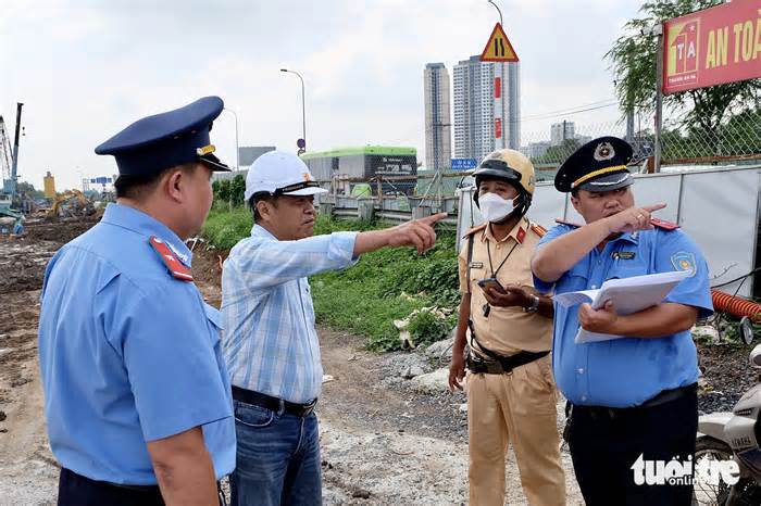 Tái kiểm tra tại nút giao ngàn tỉ An Phú