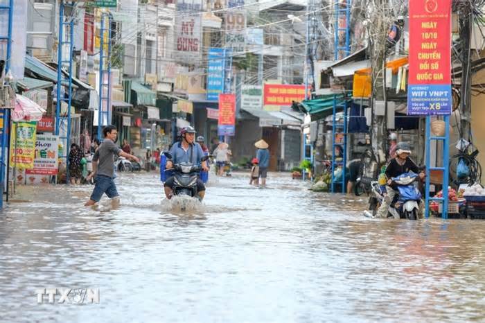 Triều cường rằm tháng Chín ở Cần Thơ có thể vượt đỉnh lịch sử