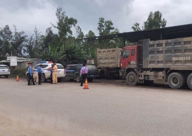 Quảng Ngãi: Điều tra, làm rõ 1 doanh nghiệp nghi làm giả tem kiểm định