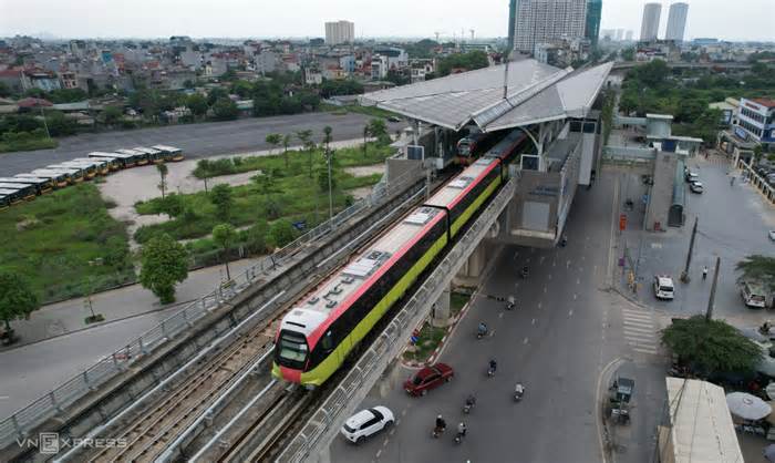 Hoàn thành thi công đoạn trên cao metro Nhổn - ga Hà Nội