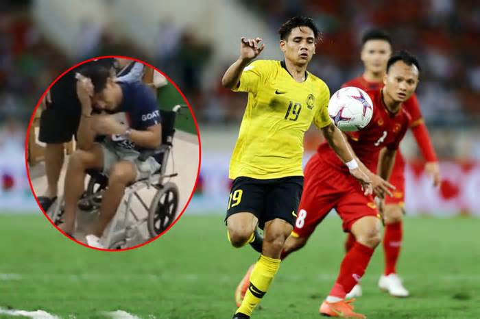 Ngôi sao tuyển Malaysia phải ngồi xe lăn vì bị cướp tấn công