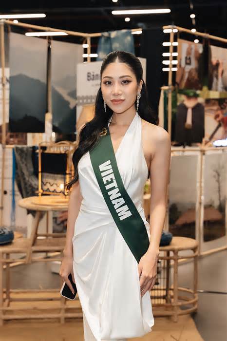 Hoa hậu Lan Anh 'đọ' sắc dàn người đẹp Miss Earth 2023