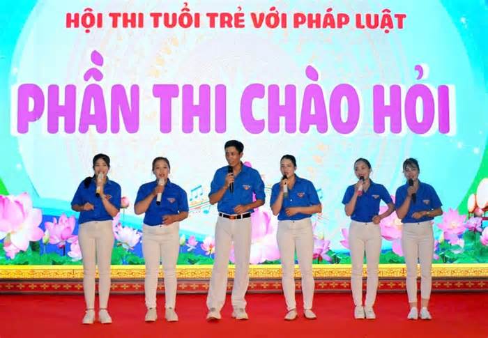 Ấn tượng hội thi Tuổi trẻ với pháp luật