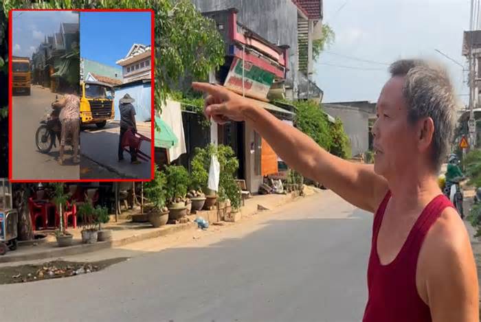 Người dân Tây Bình, Bình Định kéo nhau ra chặn xe vì bụi, tiếng ồn bao trùm