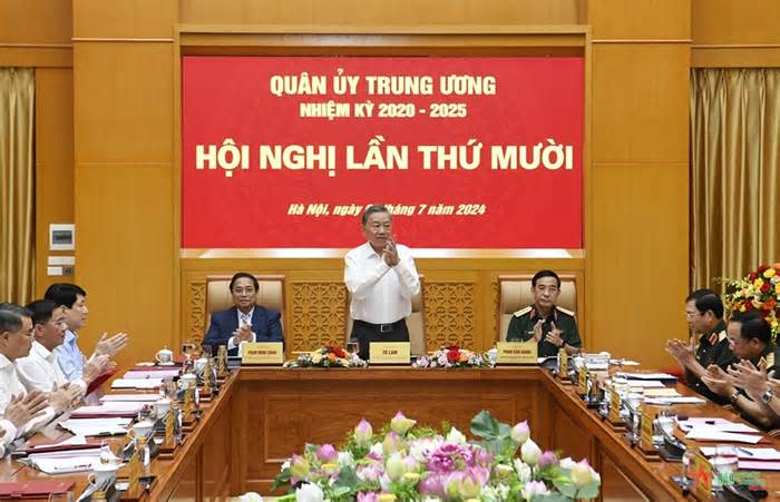 Toàn văn phát biểu của Tổng Bí thư Nguyễn Phú Trọng gửi Hội nghị Quân uỷ Trung ương