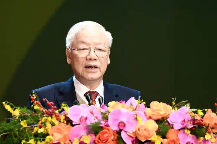 Trao Huân chương Sao vàng tặng Tổng bí thư Nguyễn Phú Trọng