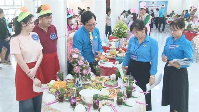22 đội tham gia hội thi nấu ăn ngành Y tế tỉnh Tiền Giang