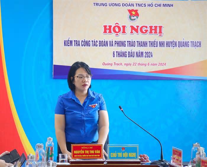 Trung ương Đoàn kiểm tra công tác Đoàn và phong trào thanh thiếu nhi tại Quảng Bình
