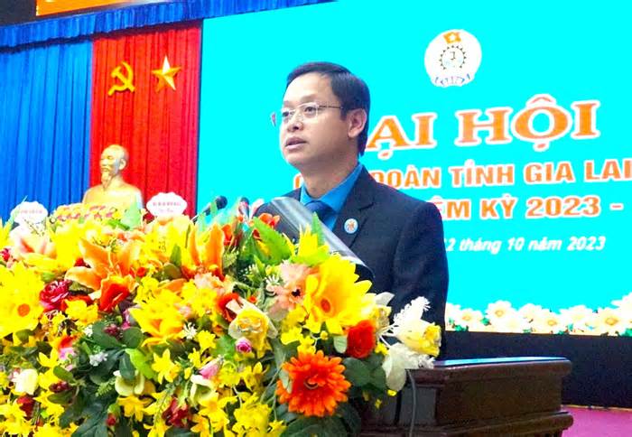 Bí thư Huyện uỷ Phú Thiện làm Chủ tịch Liên đoàn Lao động tỉnh Gia Lai