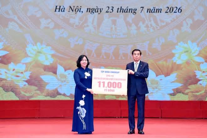 Gần 12.000 tỉ đồng được các tập đoàn, doanh nghiệp, ngân hàng ủng hộ lo cho người có công, xét nghiệm ADN liệt sĩ