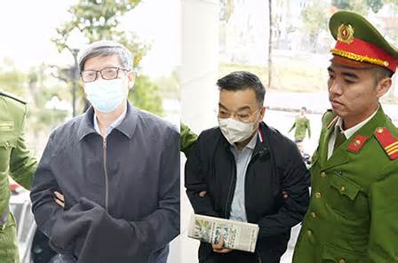 Hai cựu bộ trưởng và Phan Quốc Việt hầu toà trong đại án Việt Á