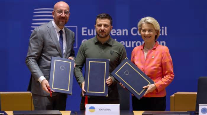 EU và Ukraine ký thoả thuận an ninh