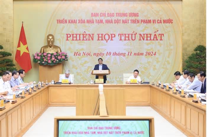 Thủ tướng Phạm Minh Chính: '5 rõ' đẩy nhanh tiến độ xóa nhà dột nát