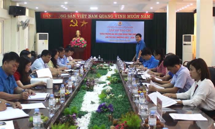 Đại hội Công đoàn tỉnh Lạng Sơn lần thứ XVII sẽ tổ chức ngày 27-28.7.2023