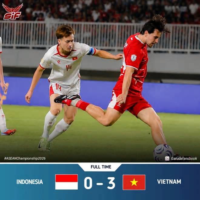 CĐV Indonesia: Thất bại trước Việt Nam chỉ là... tai nạn