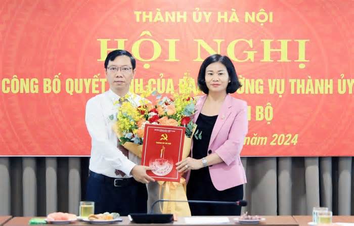 Ông Nguyễn Hoàng Sơn giữ chức Phó Trưởng ban Tuyên giáo Thành uỷ Hà Nội