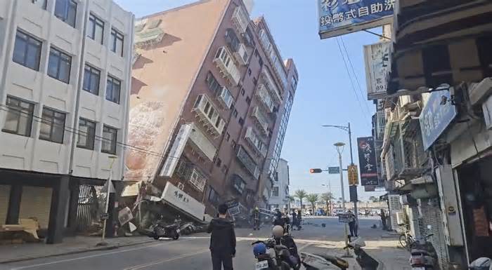 Đài Loan chịu hơn 80 trận động đất trong đêm