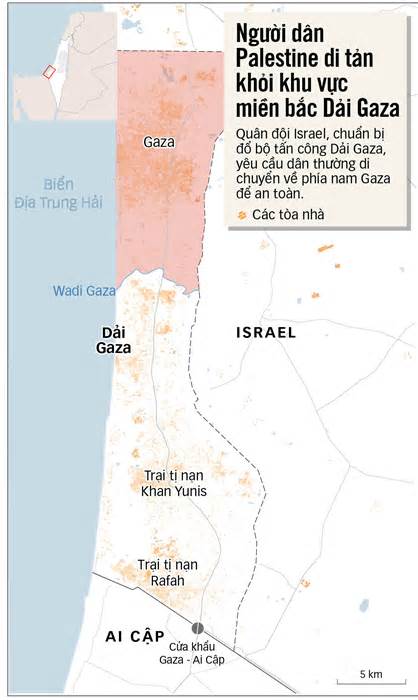 Thảm cảnh của người Palestine ở Dải Gaza