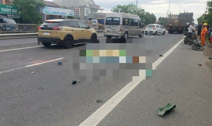 Tai nạn liên hoàn trên Quốc lộ 1, một thiếu niên bị xe đầu kéo tông tử vong