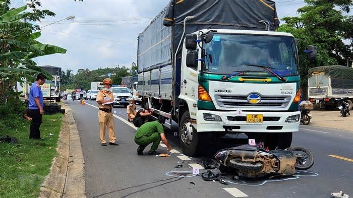 Tai nạn giao thông nghiêm trọng ở Lâm Đồng, một người tử vong