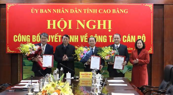 Điều động, bổ nhiệm nhân sự chủ chốt ở TPHCM, Cao Bằng, Đồng Nai