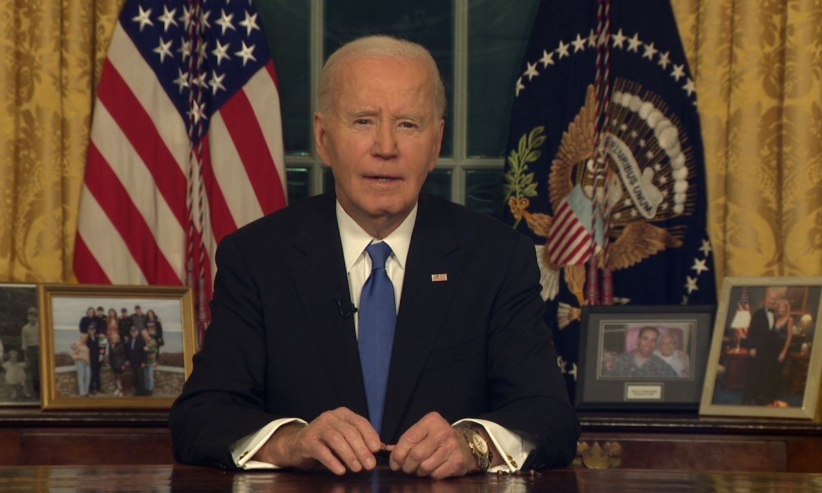 Ông Biden cảnh báo về nguy cơ 'tài phiệt nắm quyền' khi phát biểu chia tay