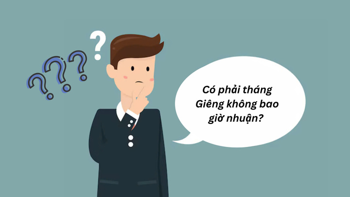 Có phải tháng Giêng không bao giờ nhuận?