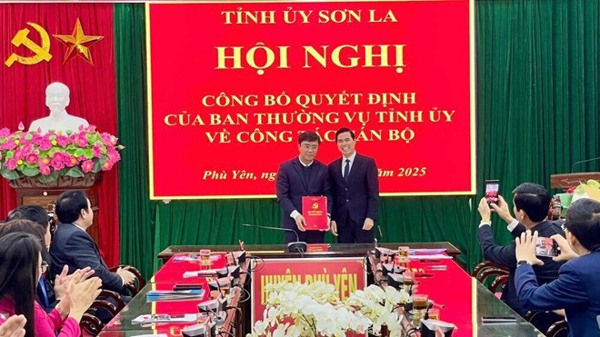 Sơn La: Điều động Giám đốc Sở Xây dựng làm bí thư huyện