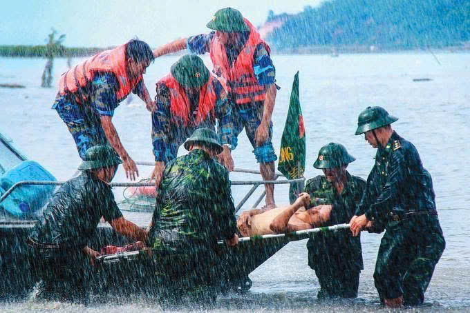 LLVT Quân khu 5 xung kích, sáng tạo trong thời bình, xứng danh Bộ đội cụ Hồ. Ảnh: ĐVCC