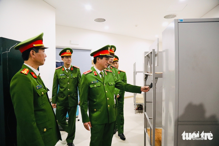 Kiểm tra công tác bảo vệ các mục tiêu phục vụ Đại hội XIV của Đảng