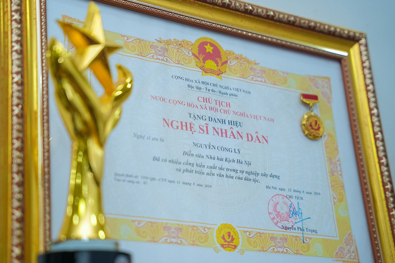 Hôn nhân của NSND Công Lý