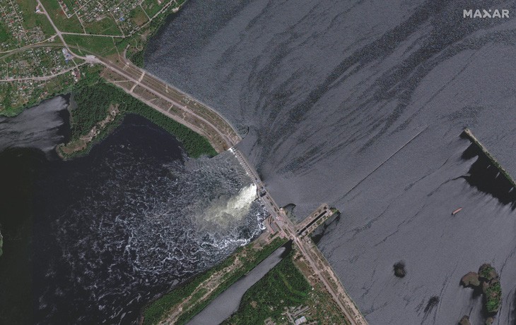 Vụ vỡ đập thủy điện Kakhovka: Báo Mỹ tiết lộ những bằng chứng mới