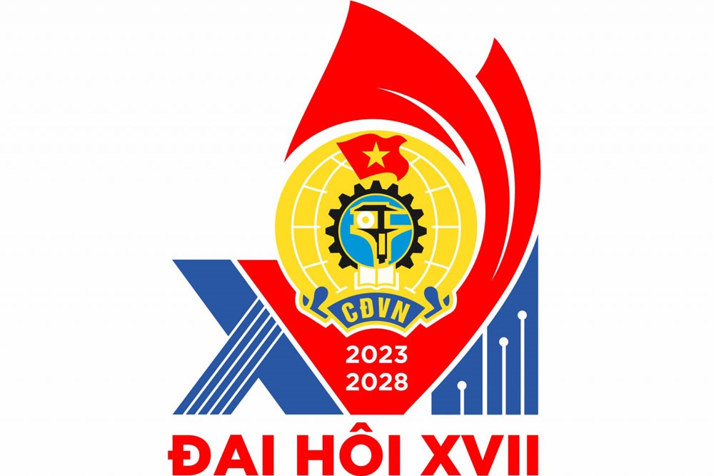 Công bố biểu trưng Đại hội Công đoàn thành phố Đà Nẵng lần thứ XVII