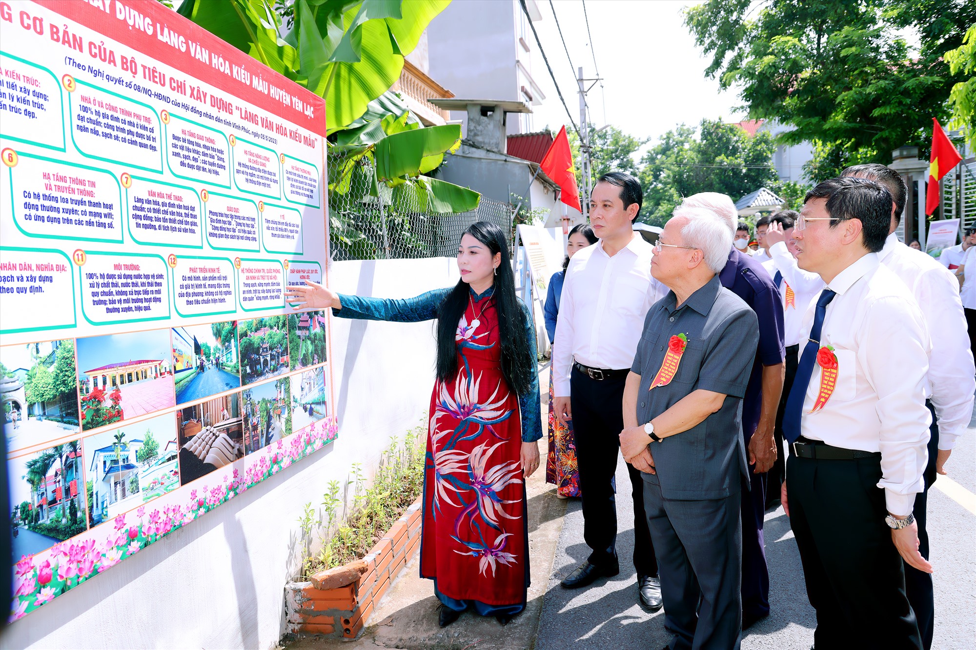 Khánh thành thiết chế văn hóa, thể thao Làng văn hóa kiểu mẫu Thụ Ích