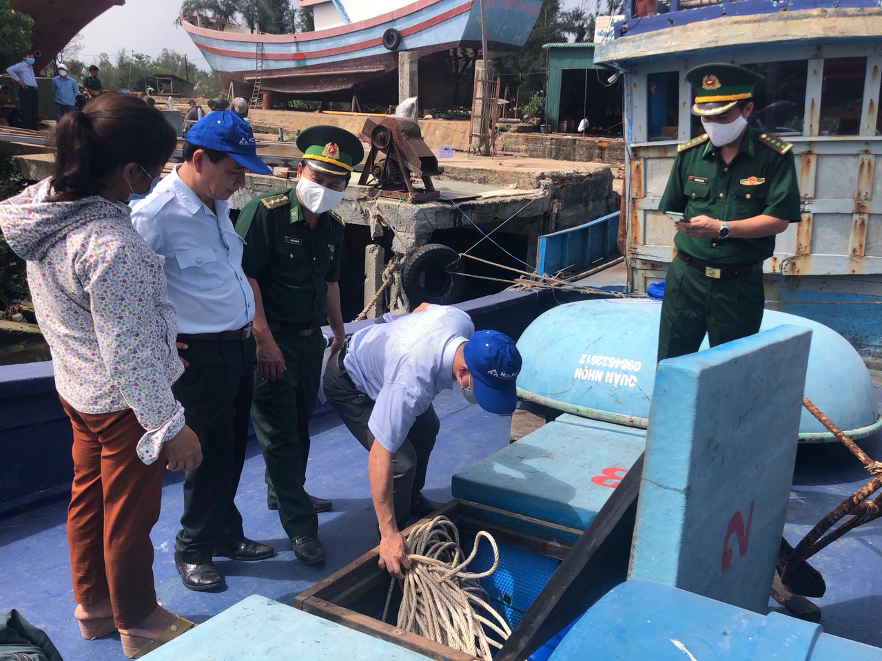 Quảng Ngãi xử lý hàng chục trường hợp tàu cá mất kết nối trên biển