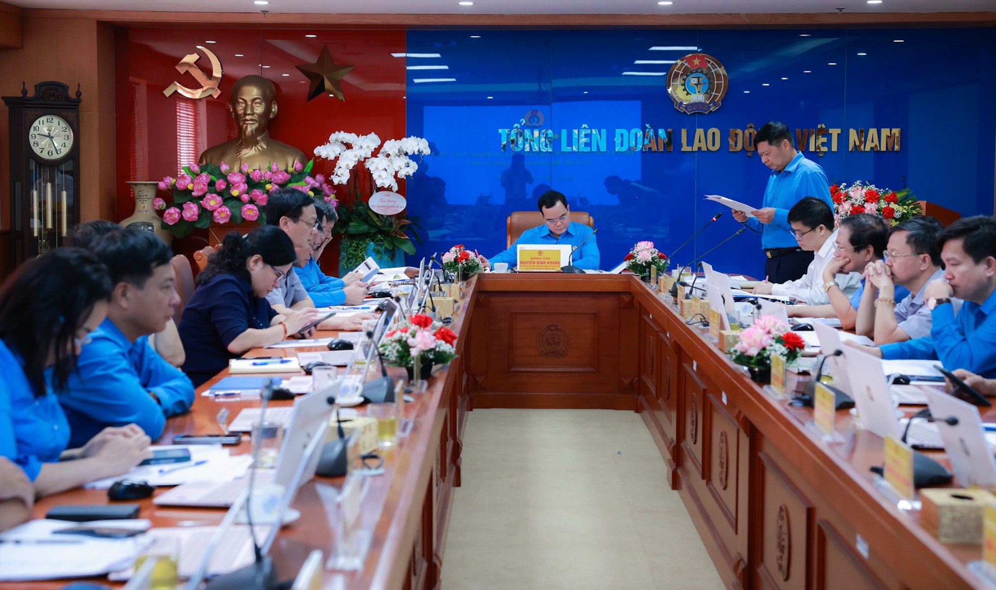 Hội nghị Đoàn Chủ tịch Tổng Liên đoàn Lao động Việt Nam lần thứ 36 (khoá XII)