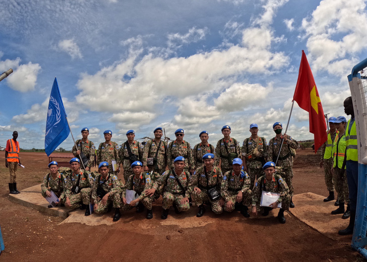 Đội Công binh số 2 của Việt Nam đến châu Phi làm nhiệm vụ gìn giữ hòa bình