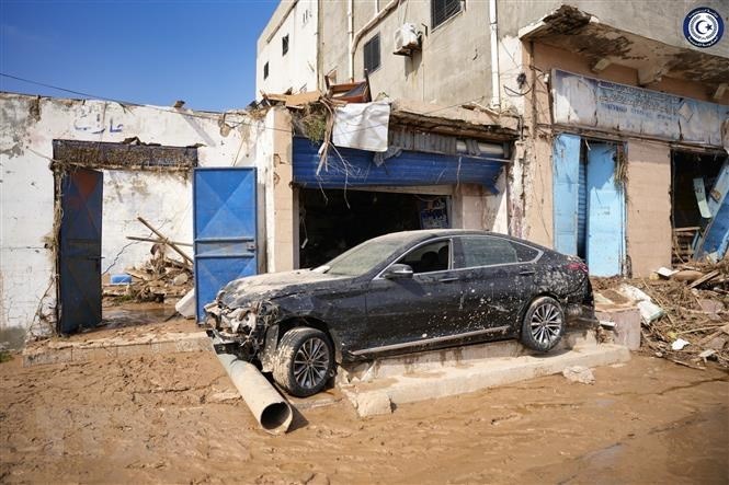 Lũ lụt tại Libya: Các nước tích cực hỗ trợ khắc phục hậu quả