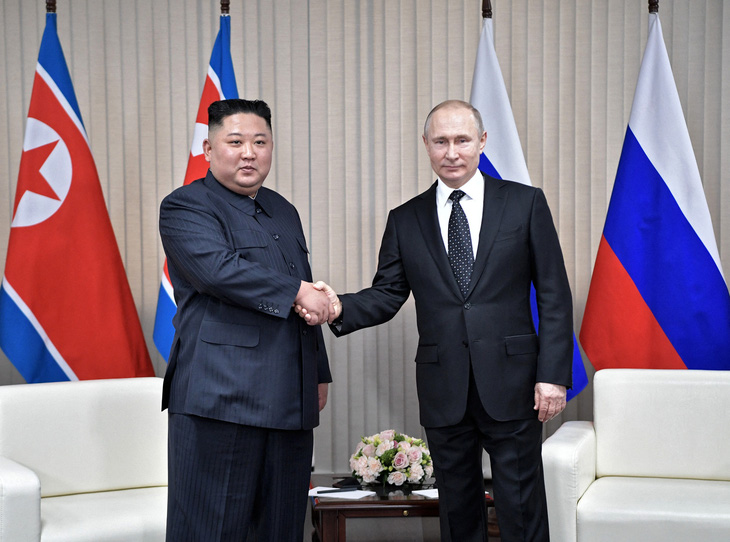 Điện Kremlin lên tiếng về thông tin ông Putin gặp ông Kim Jong Un